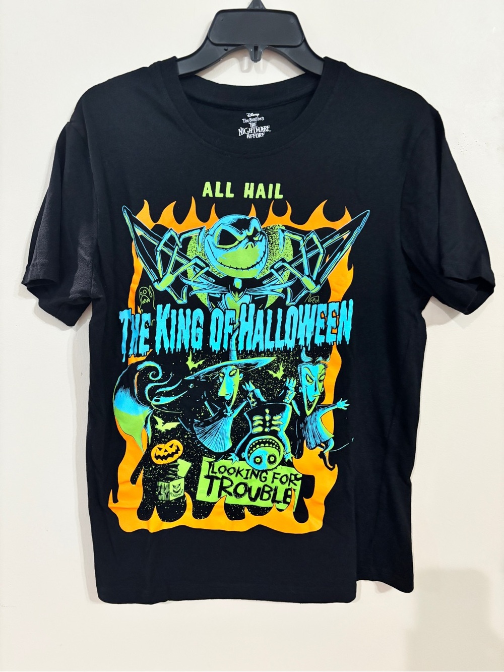 The Nightmare Before Christmas "The King of Halloween" Unisex Graphic Tee